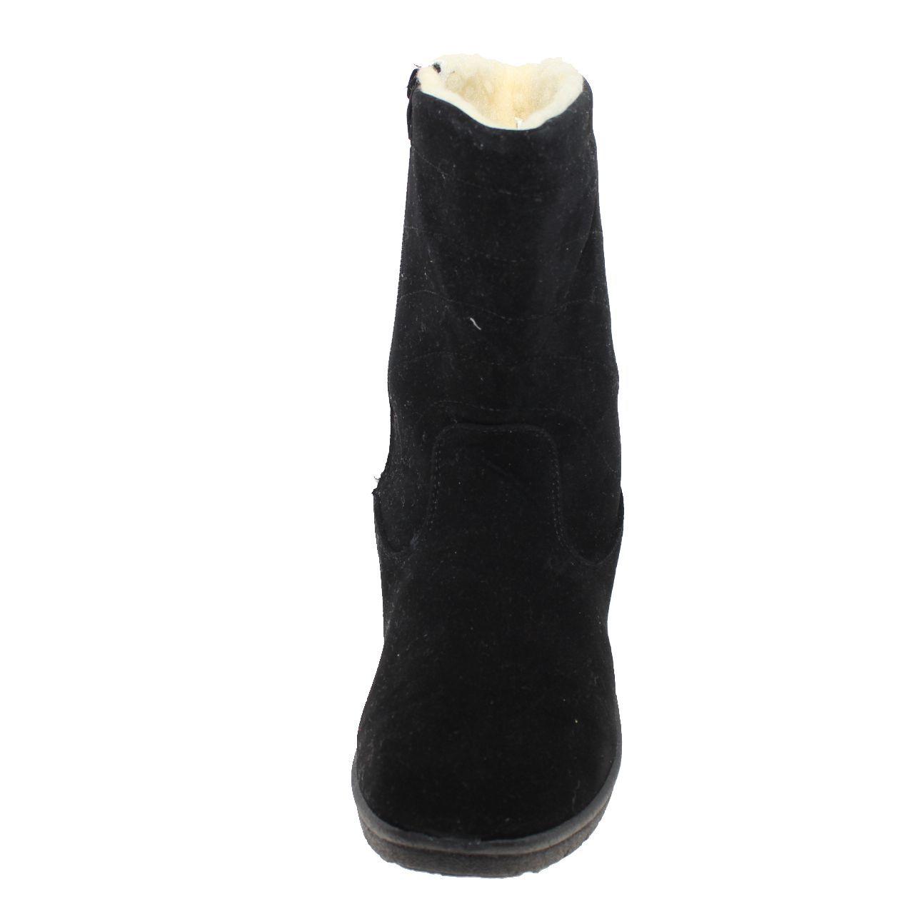 Bota Invernal Negro Vía Franca Mujer-2
