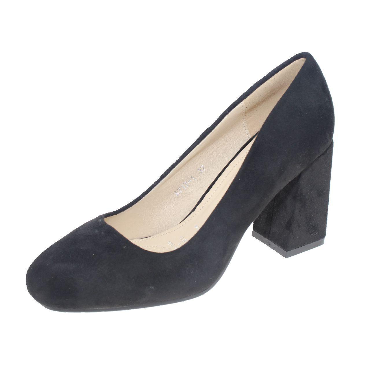 Zapato Negro Vía Franca Mujer-0