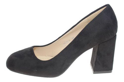 Zapato Negro Vía Franca Mujer-5