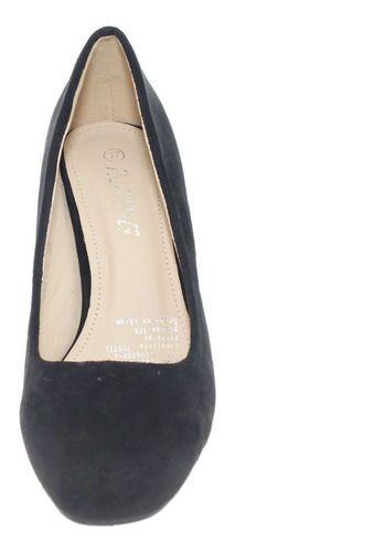 Zapato Negro Vía Franca Mujer-6
