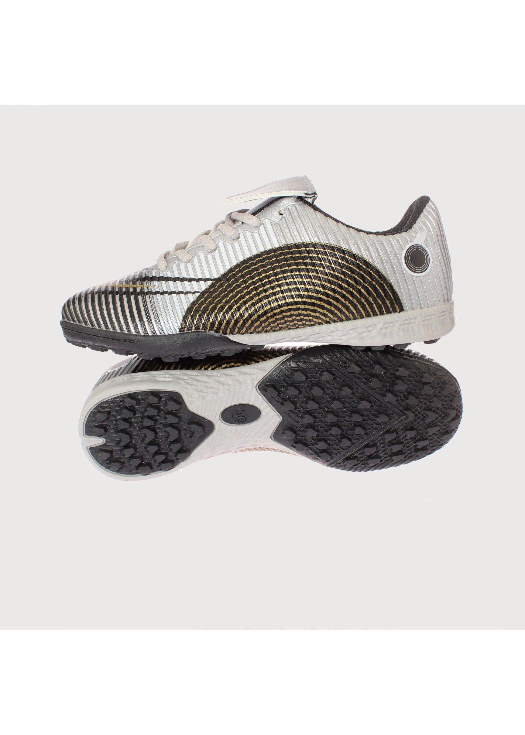 Zapatilla Baby Futbol Plateado Vía Franca Niño Art: 3PG229416SILVER-4