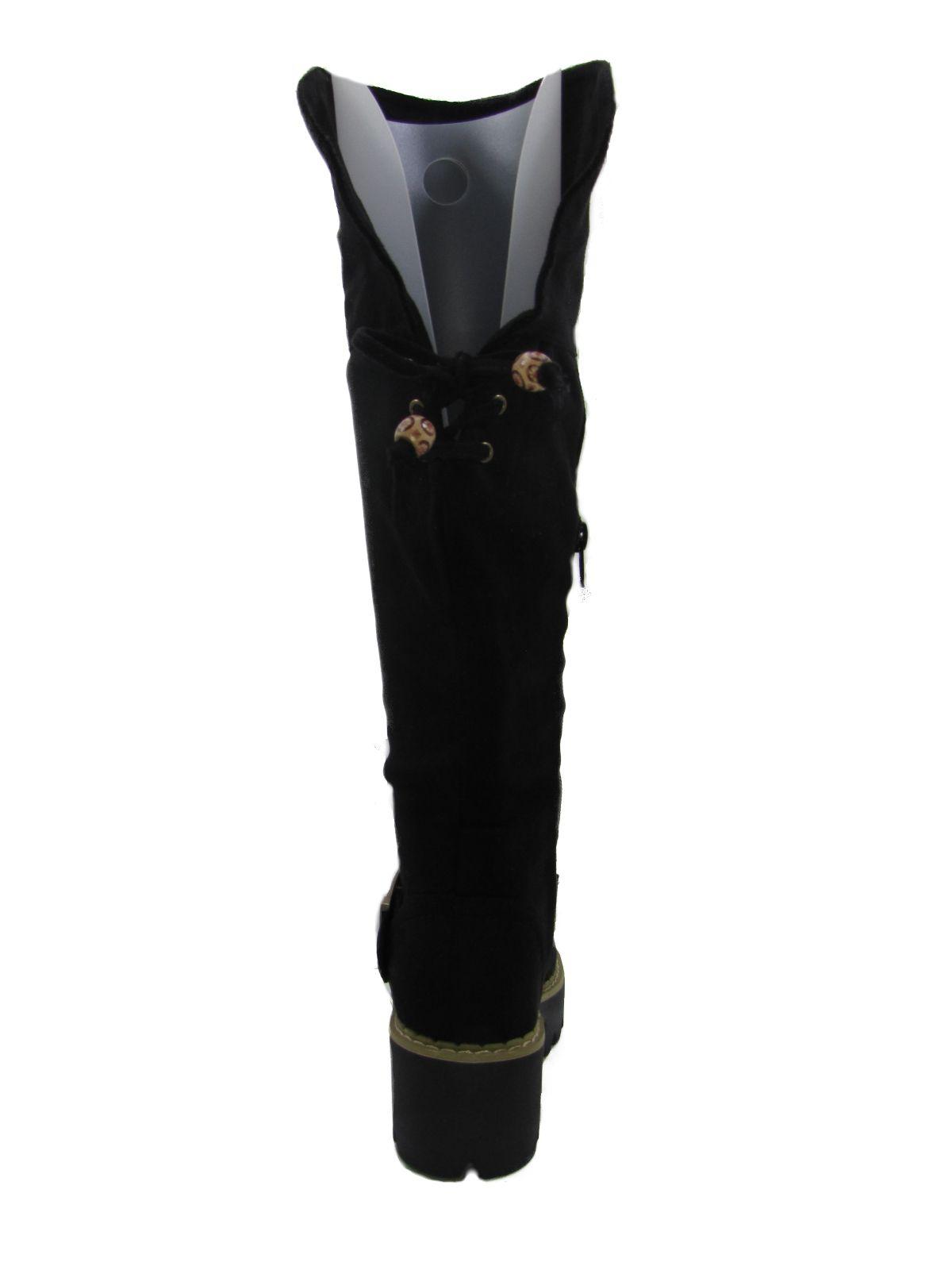 Bota Casual Para Niña Color Negro-3