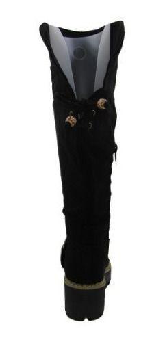 Bota Casual Para Niña Color Negro-7