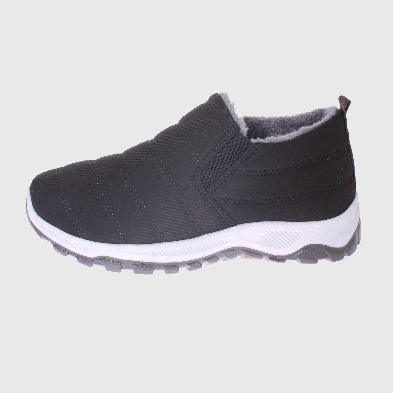 Zapatilla Piel Negro Vía Franca Hombre-1