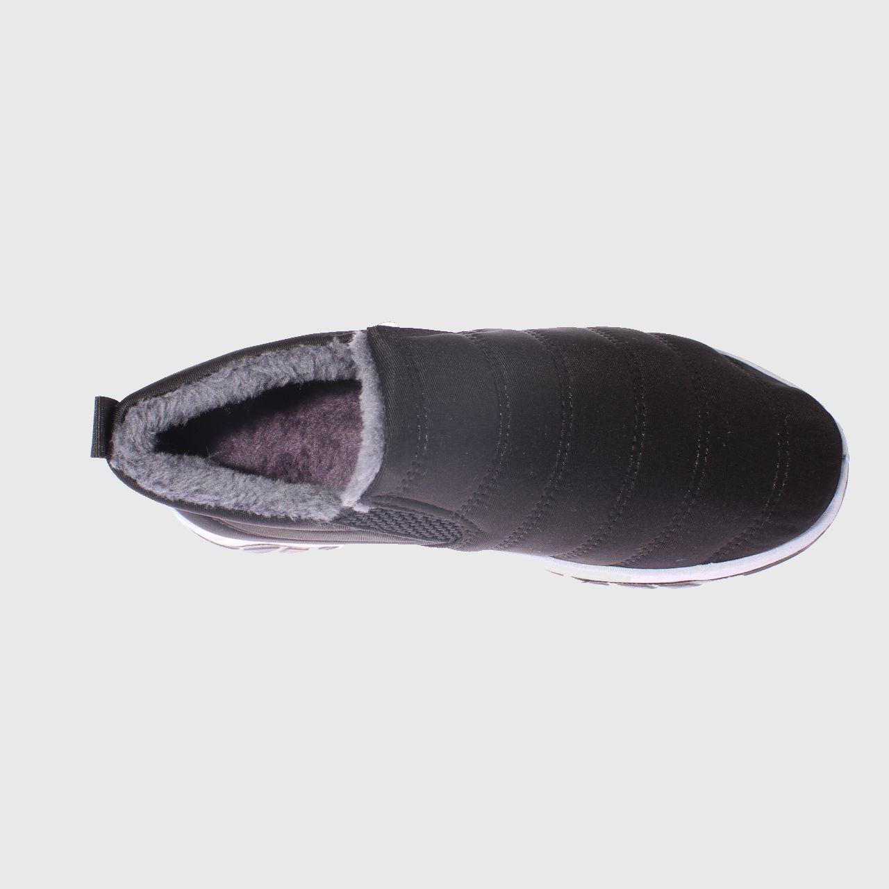 Zapatilla Piel Negro Vía Franca Hombre-4