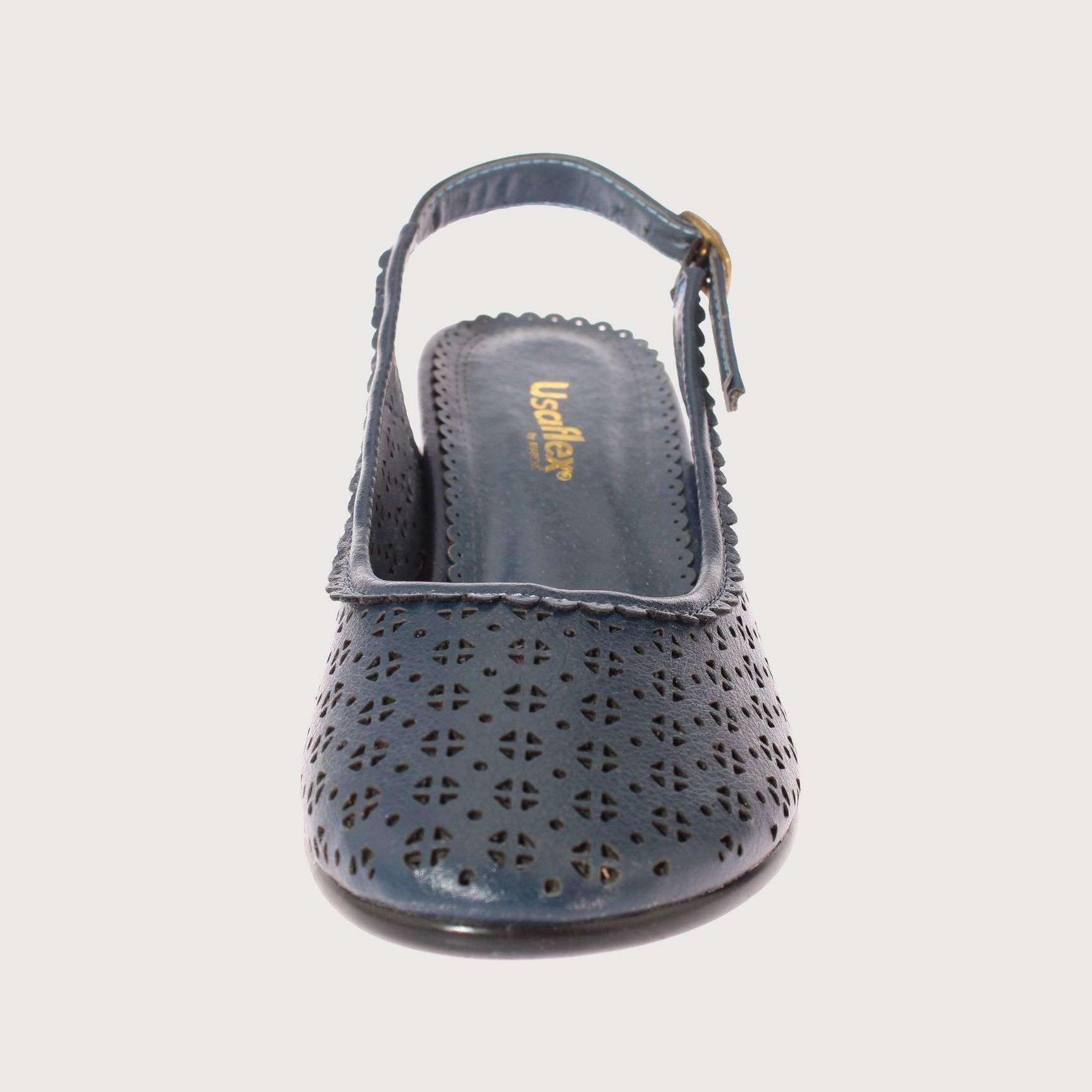 Babucha Azul Marino Vía Franca Mujer Art: 5ZL102024NAVY-2