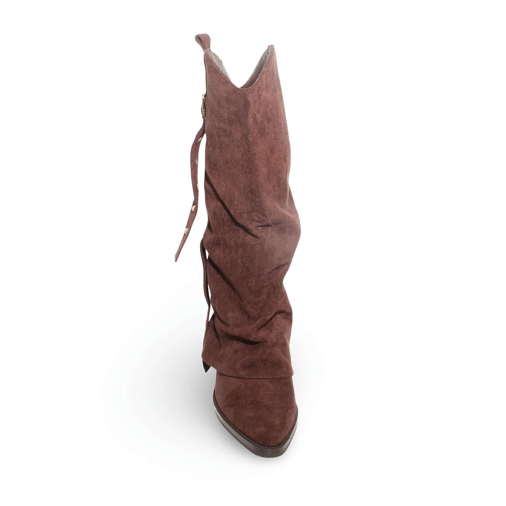 Bota Negro Vía Franca Mujer Art: 5PG5380-2BROWN-2