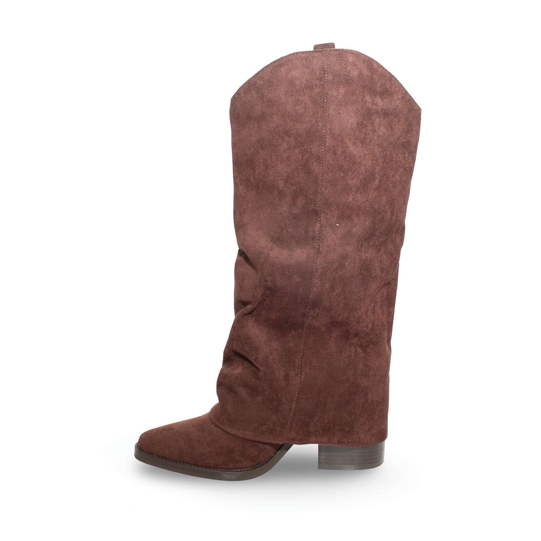 Bota Negro Vía Franca Mujer Art: 5PG5380-2BROWN-3
