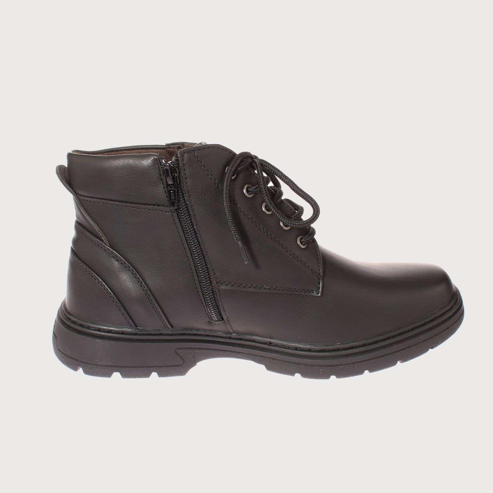 Botín Negro Vía Franca Hombre Art: 833012BLACK-3
