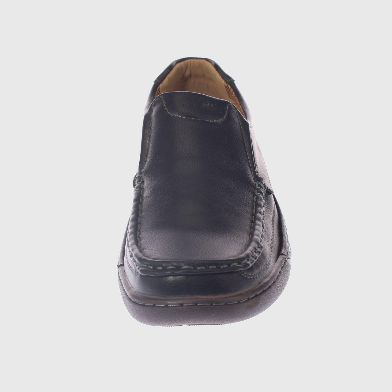 Mocasín Negro Vía Franca Hombre-2