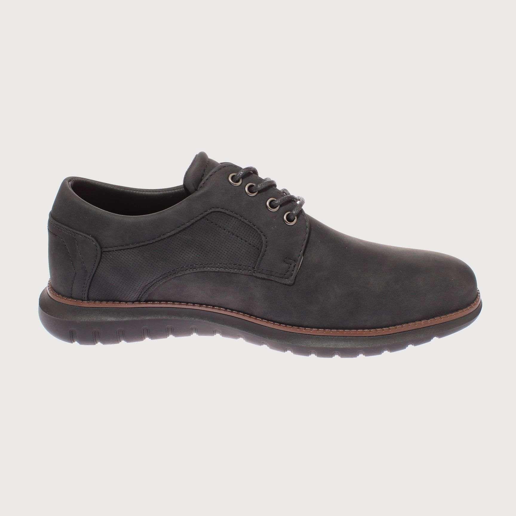 Zapato Urbano Negro Vía Franca Hombre Art: 8PLX652ABLACK-3