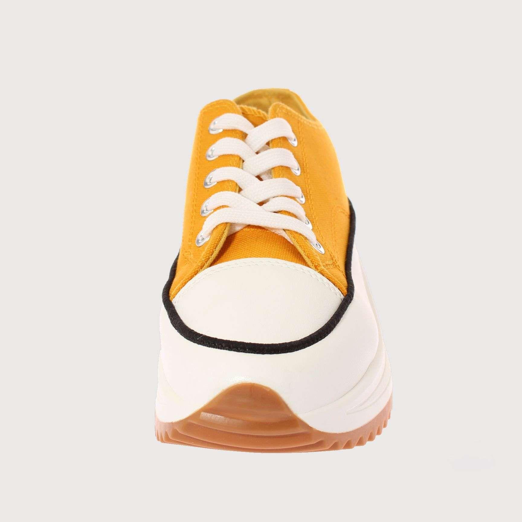 Zapatilla Lona Amarillo Vía Franca Mujer Art: 5LA20YELLOW-2