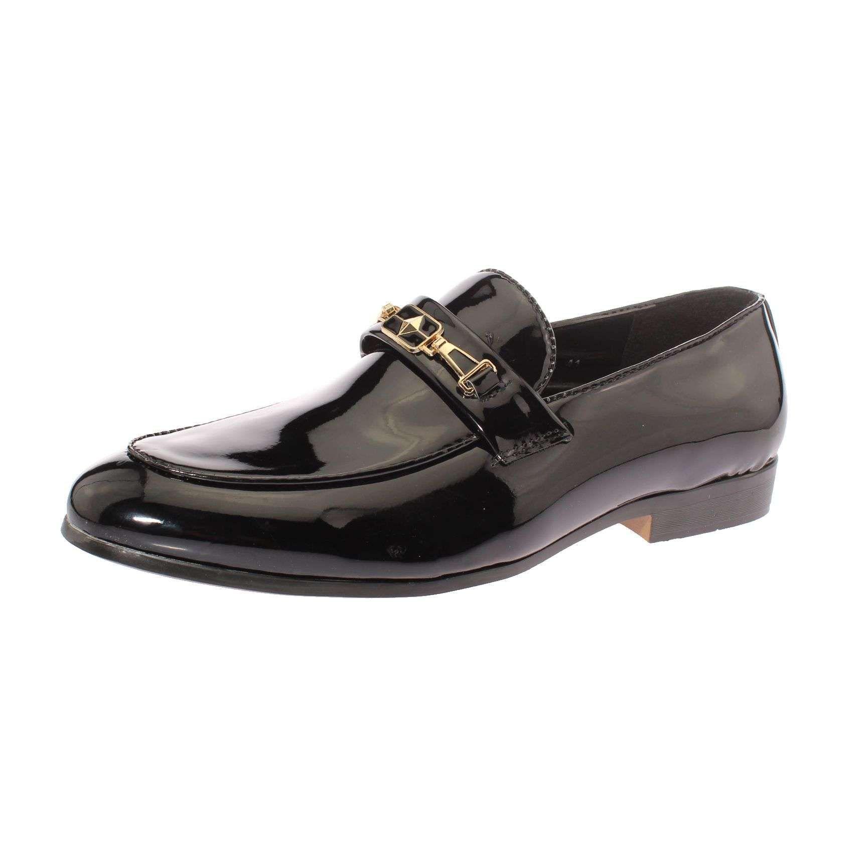 Zapato Negro Vía Franca Hombre-0