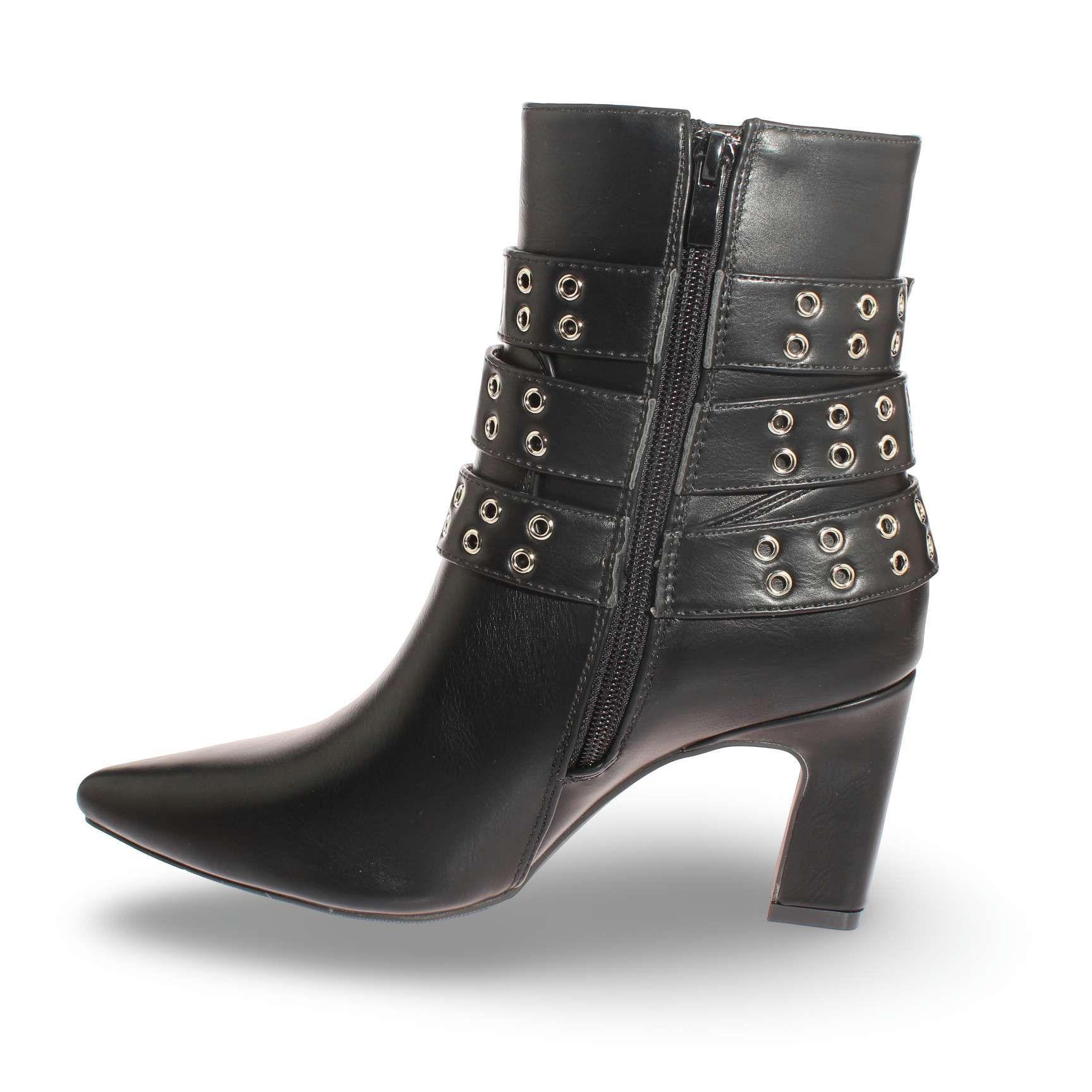 Bota Negro Vía Franca Mujer Art: 5PG53511BLACK-3