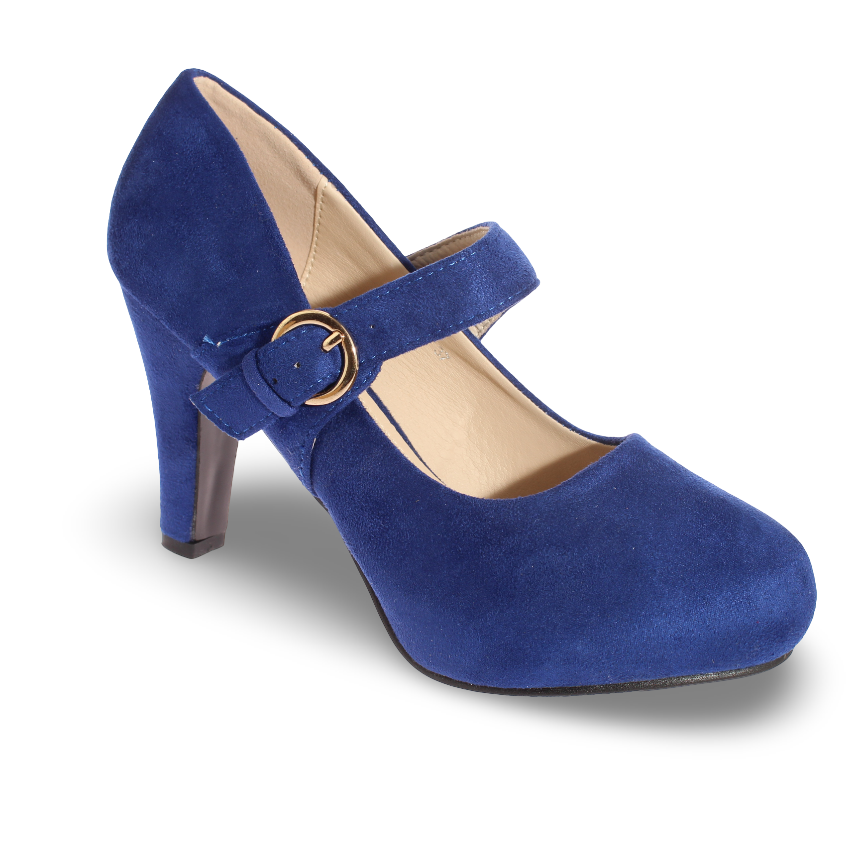 Zapato Taco Azul Vía Franca Mujer Art: 5H6863BLUE-0