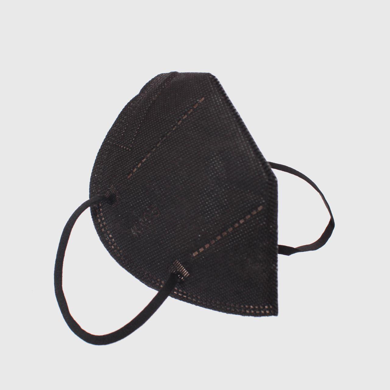 Pack 20 Mascarillas KN95 Negra Negro Vía Franca Unisex-2