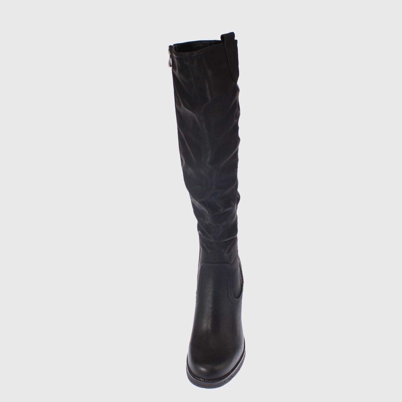 Bota Negro Vía franca Mujer-1
