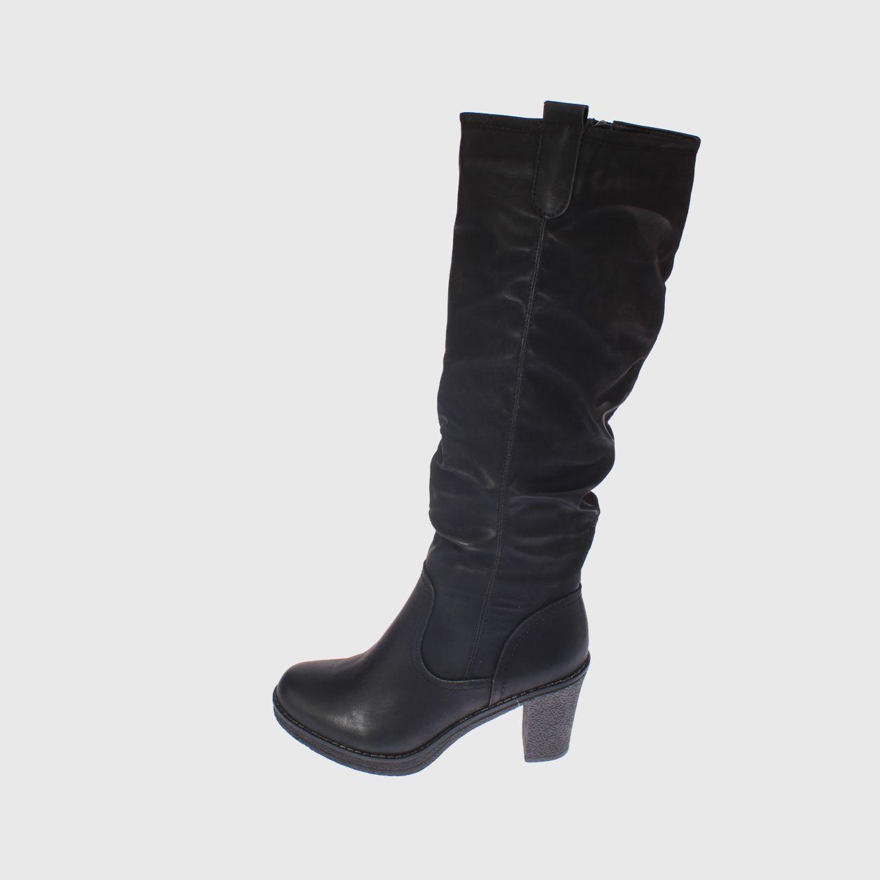 Bota Negro Vía franca Mujer-3