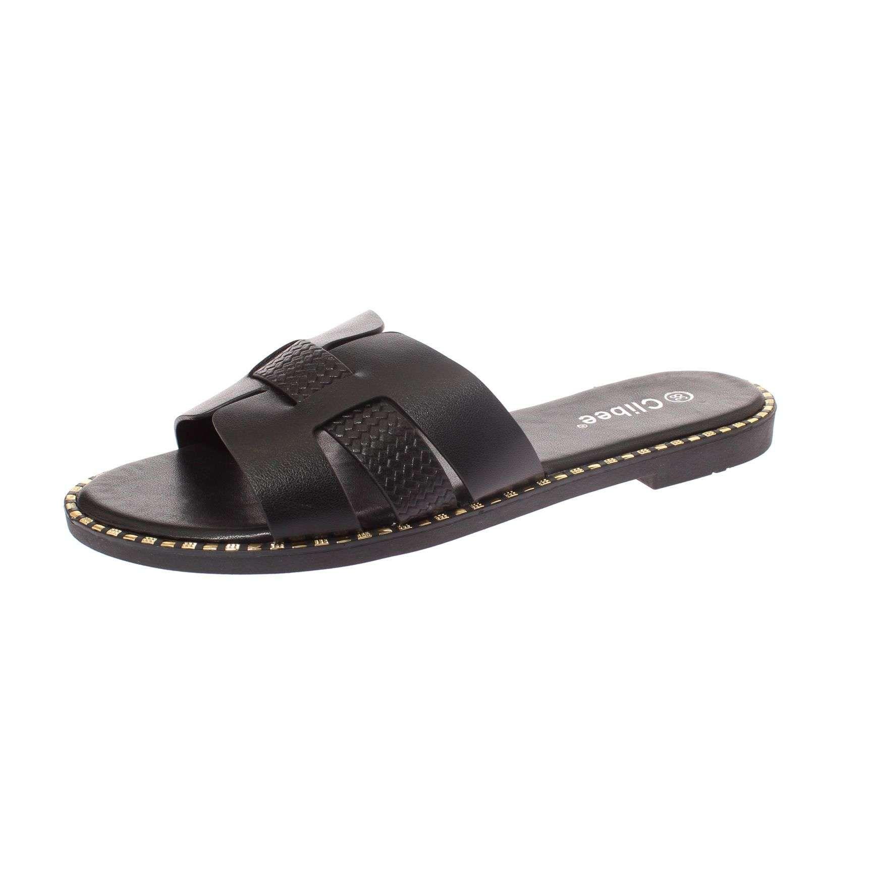 Sandalia Negro Vía Franca Mujer Art: 5KD71BLACK-0