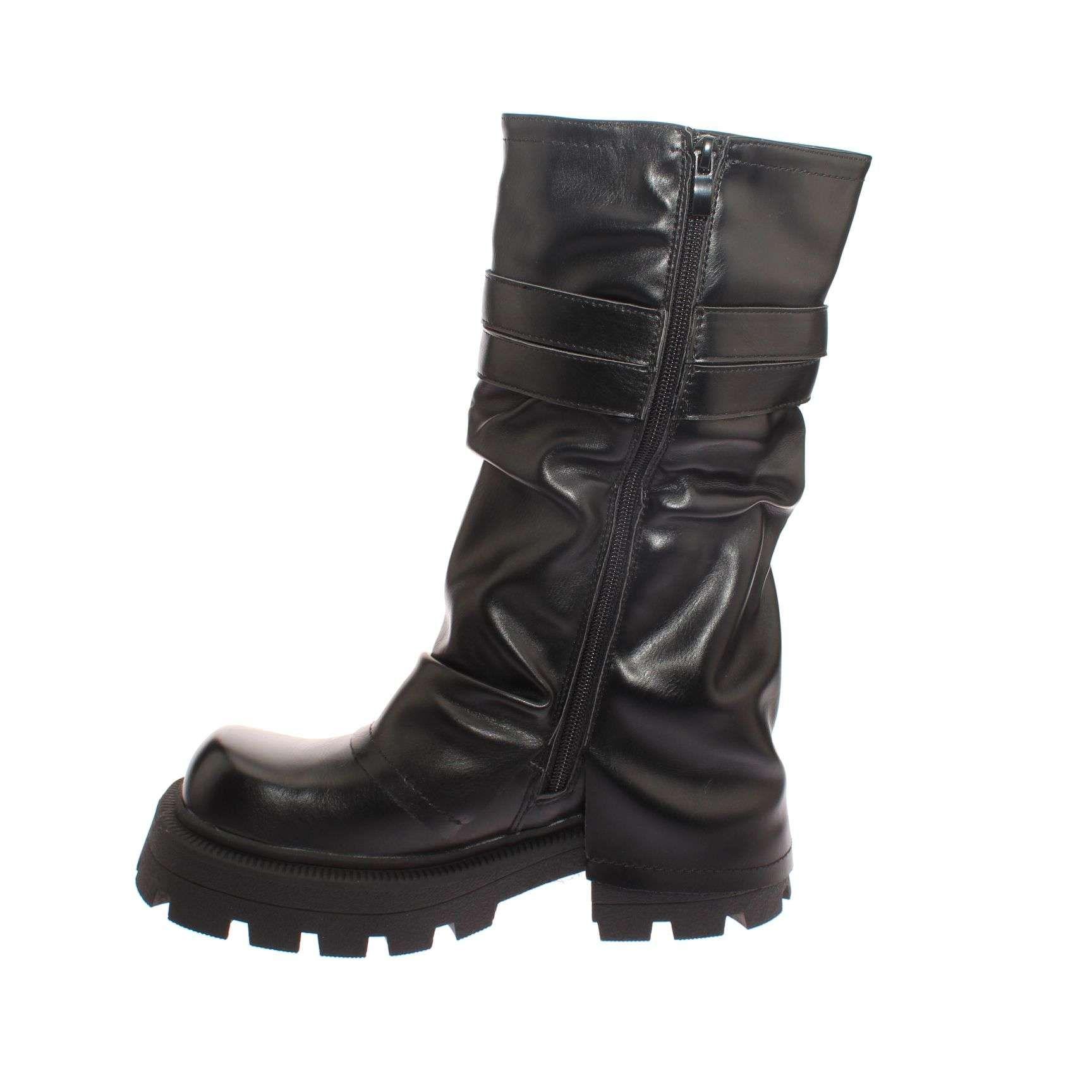 Bota Negro Vía Franca Mujer Art: 5XZN214ABLACK-3
