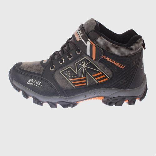 Zapatilla Outdoor Gris Naranjo Vía Franca Niño-1