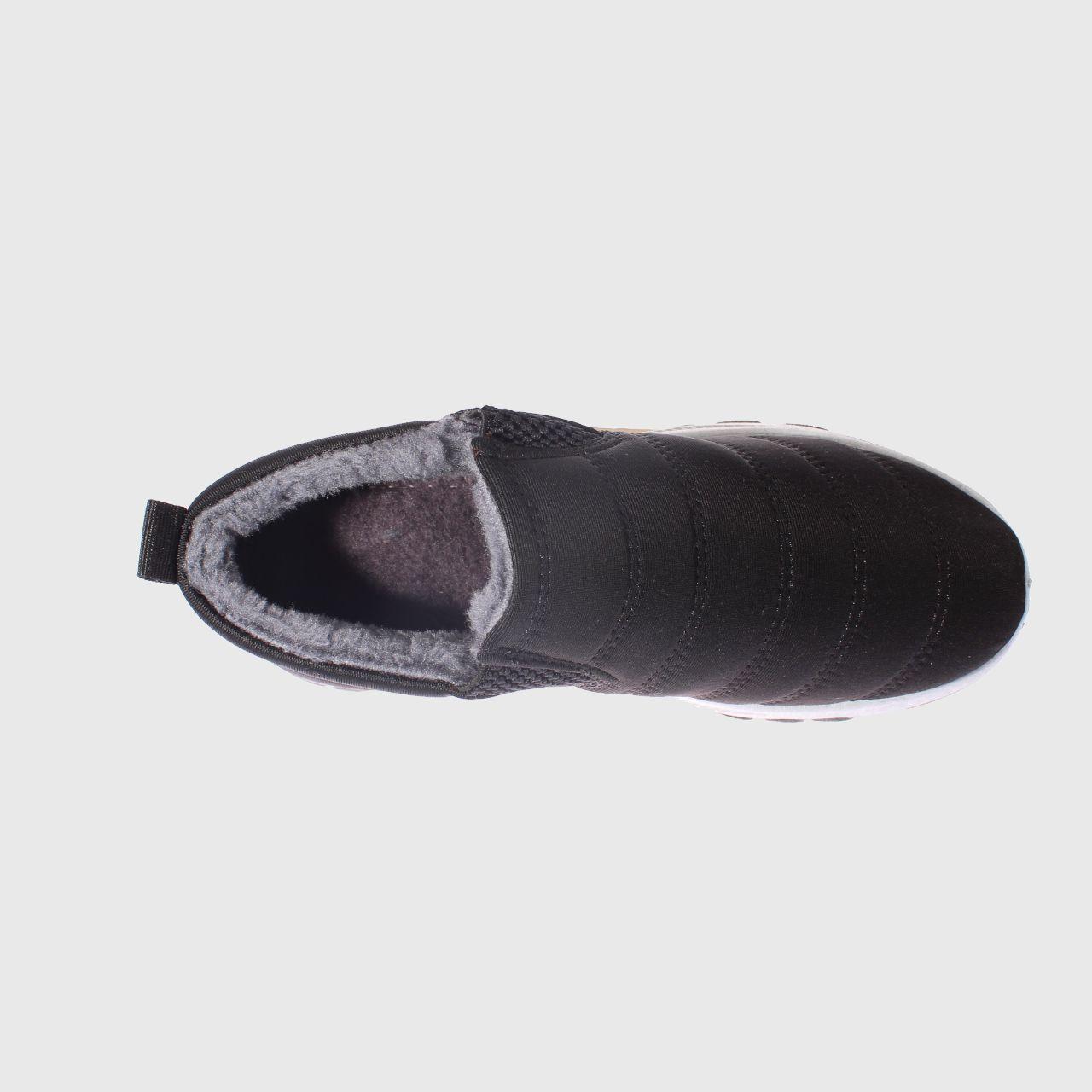 Zapatilla Piel Negro Vía Franca Mujer-4