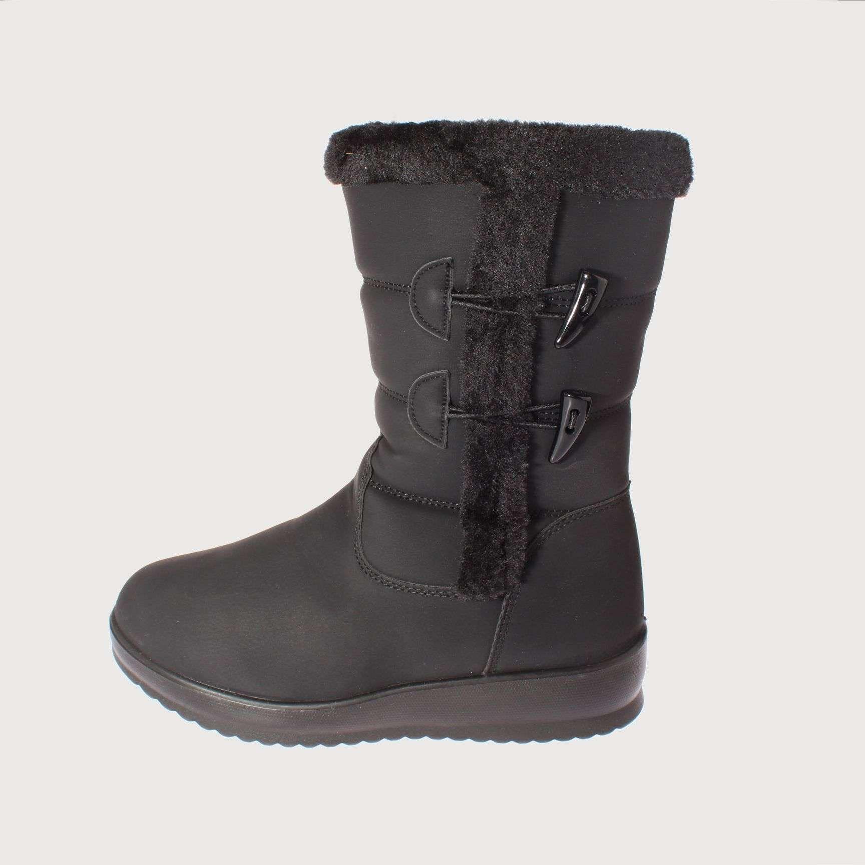 Bota Chiporro Negro Vía Franca Mujer Art: 5YS354BLACK-1
