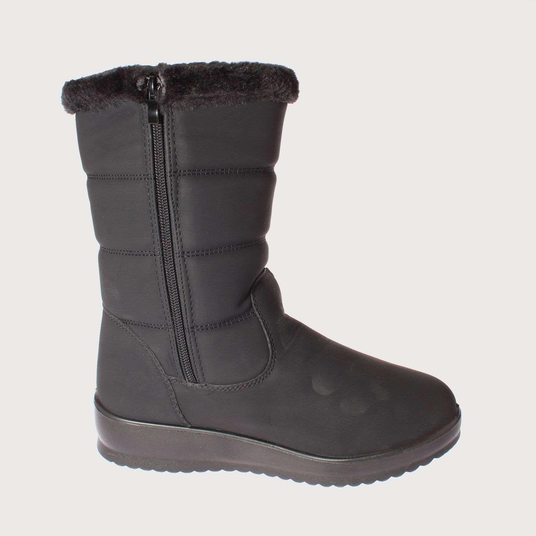 Bota Chiporro Negro Vía Franca Mujer Art: 5YS354BLACK-3