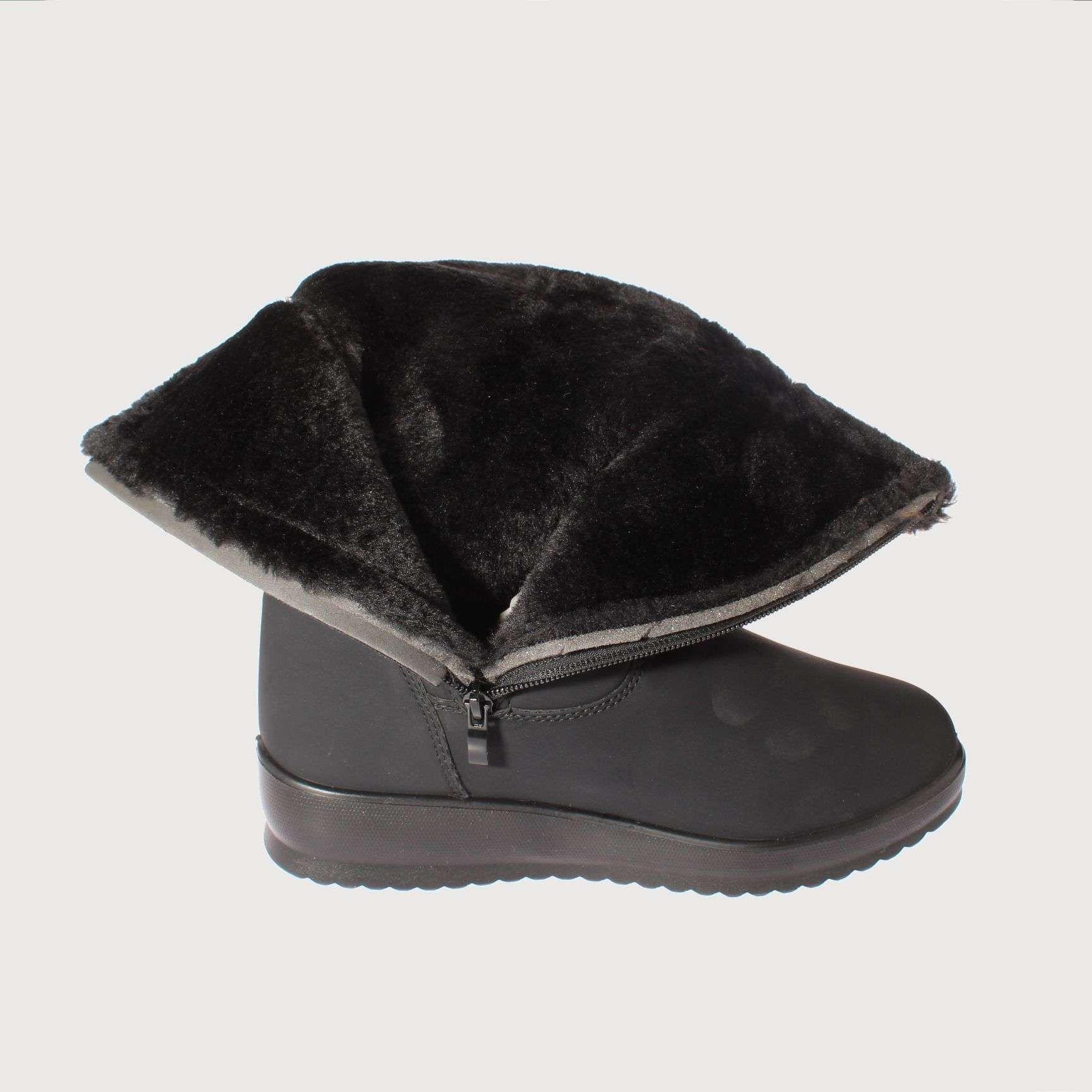 Bota Chiporro Negro Vía Franca Mujer Art: 5YS354BLACK-4