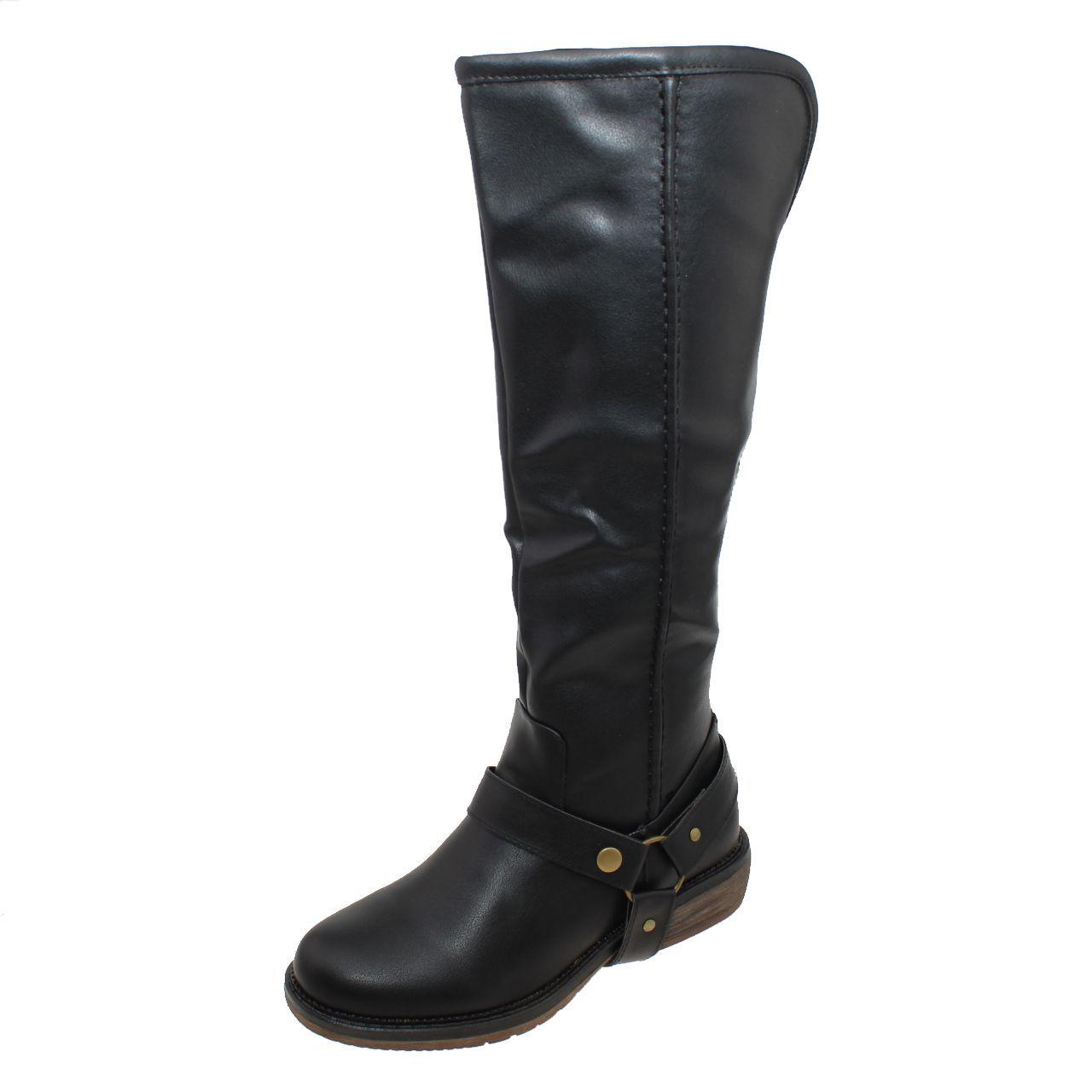 Bota Negro Vía Franca Mujer-0