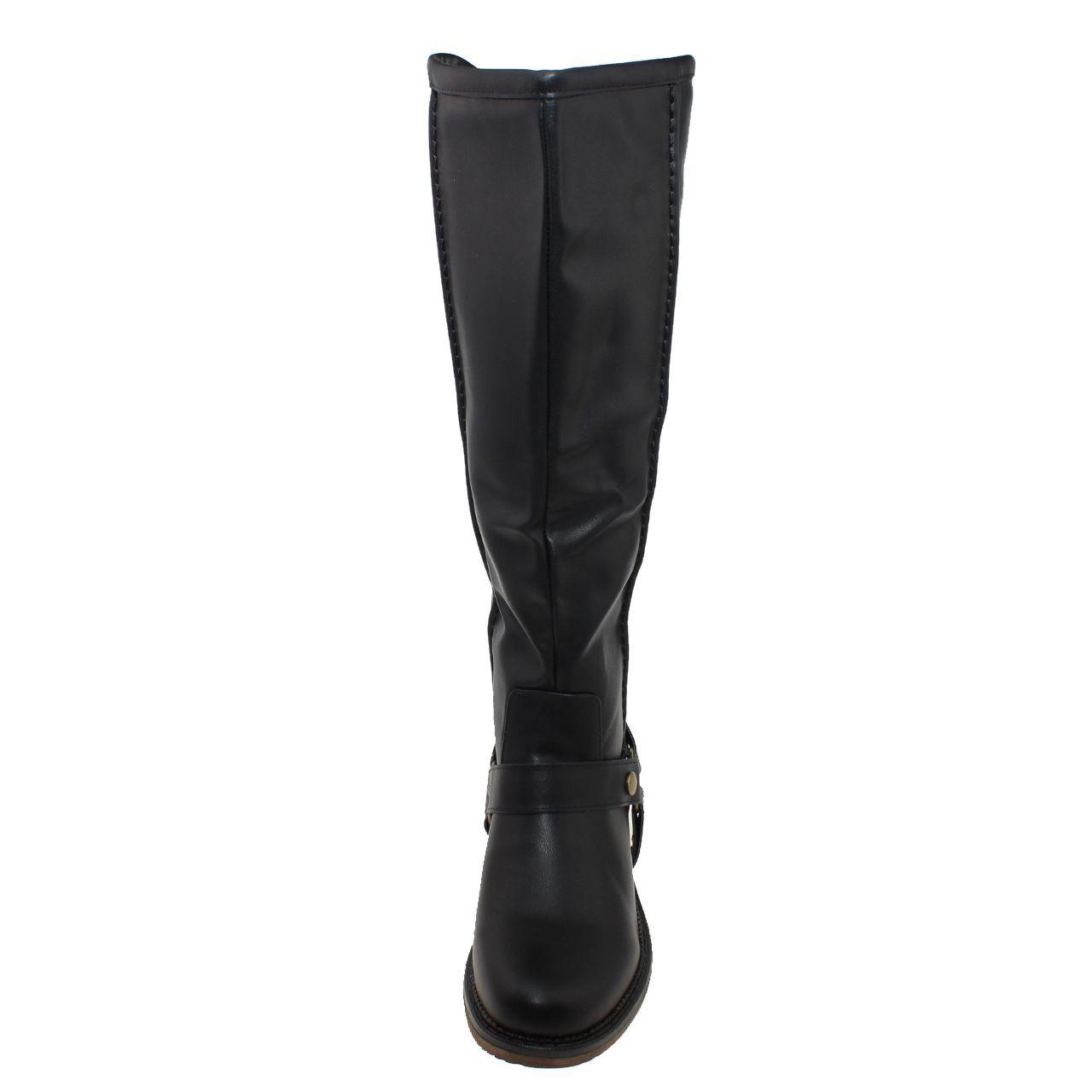 Bota Negro Vía Franca Mujer-3
