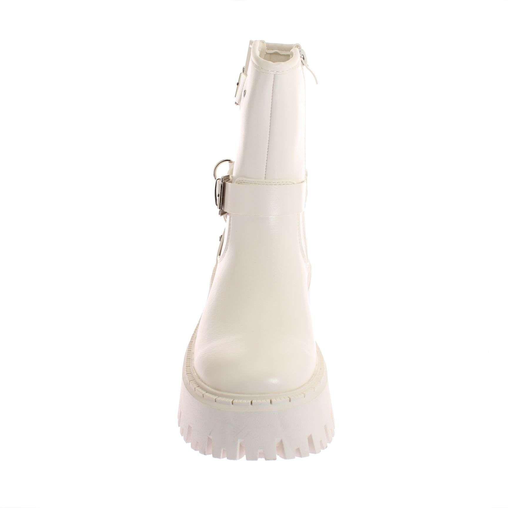 Bota Blanco Vía Franca Mujer Art: 5PG24115WHITE-2