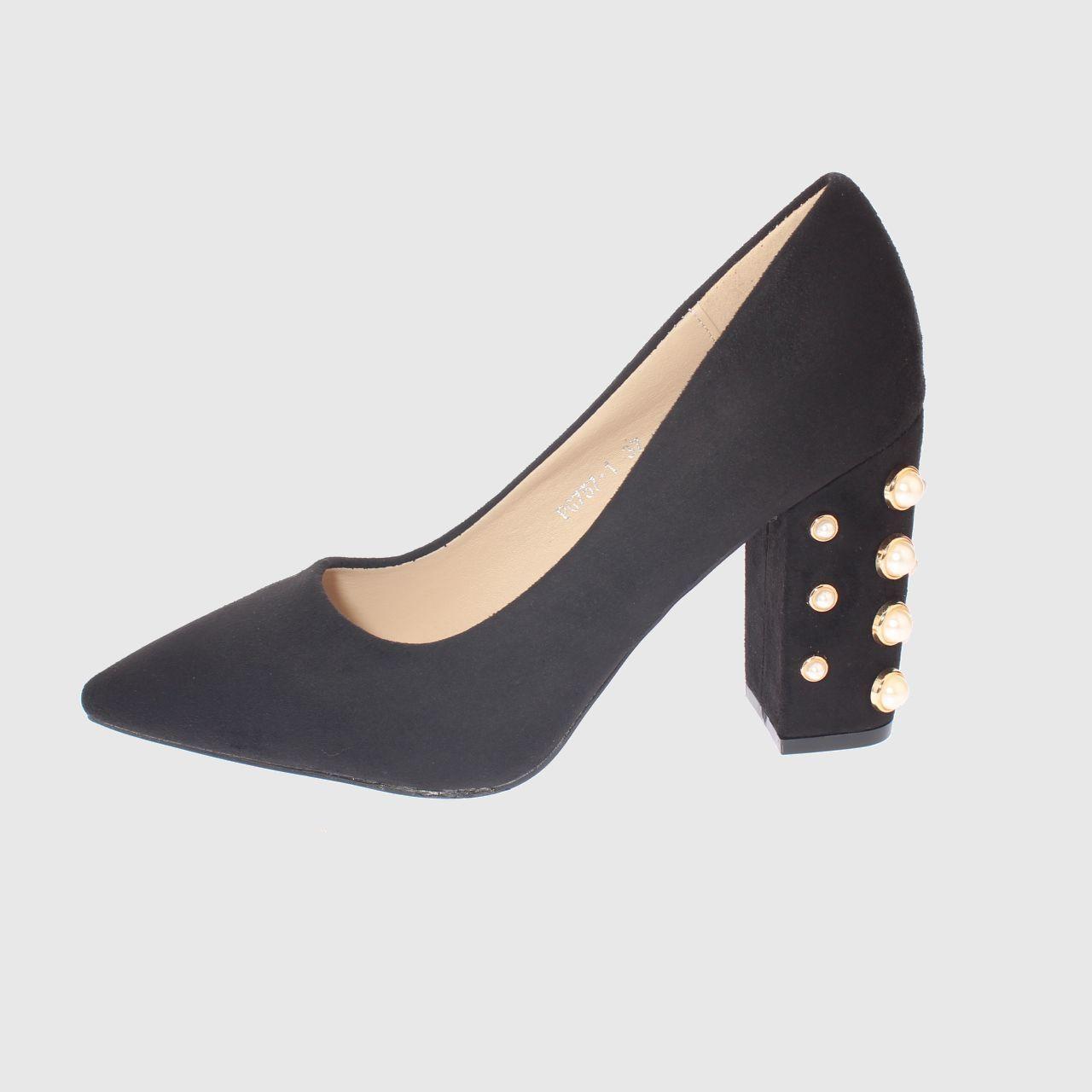 Zapato vestir Negro Vía Franca Mujer-1