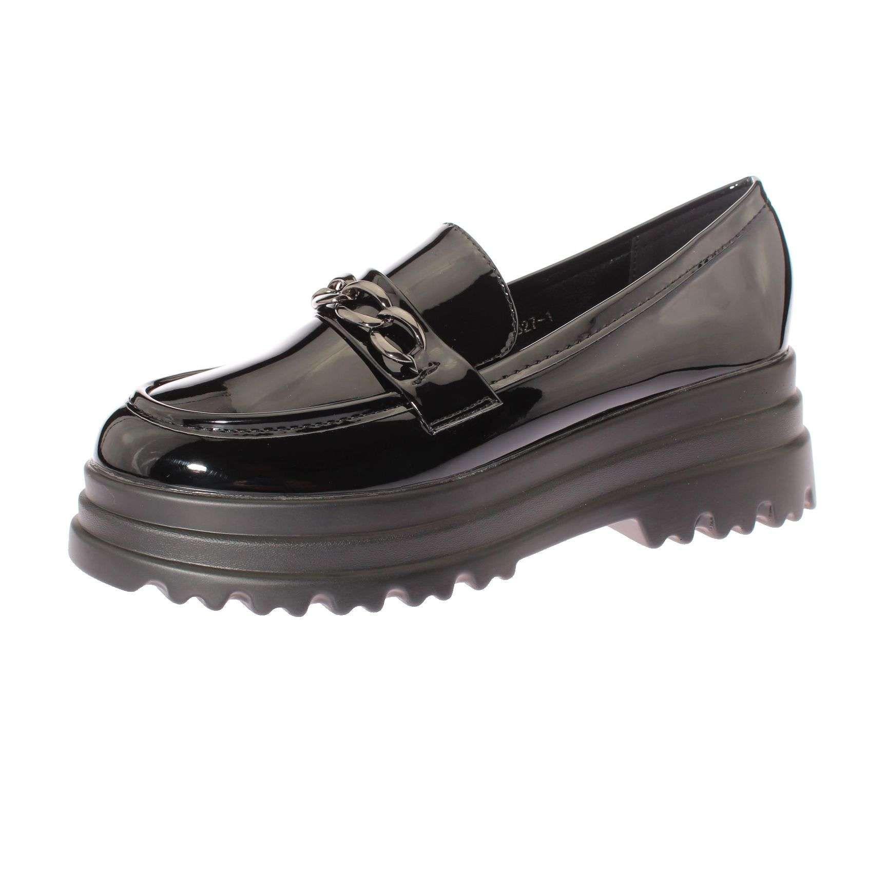 Zapato Negro Vía Franca Mujer Art: 5PG23271BLACK-0