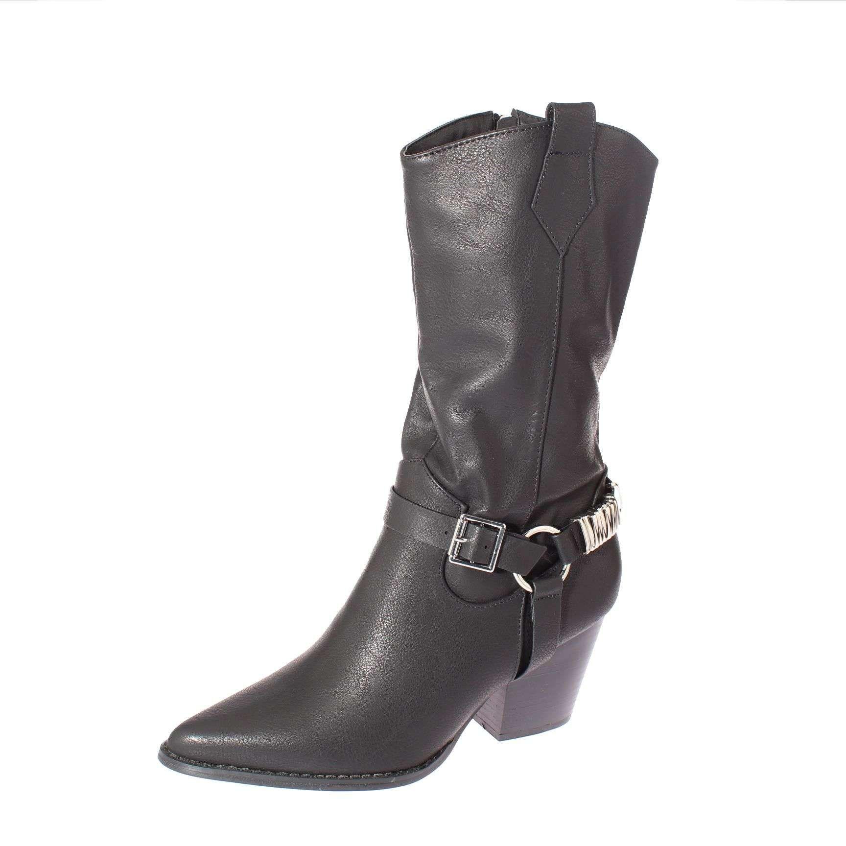 Bota Negro Vía Franca Mujer Art: 512017301NEGRO-0