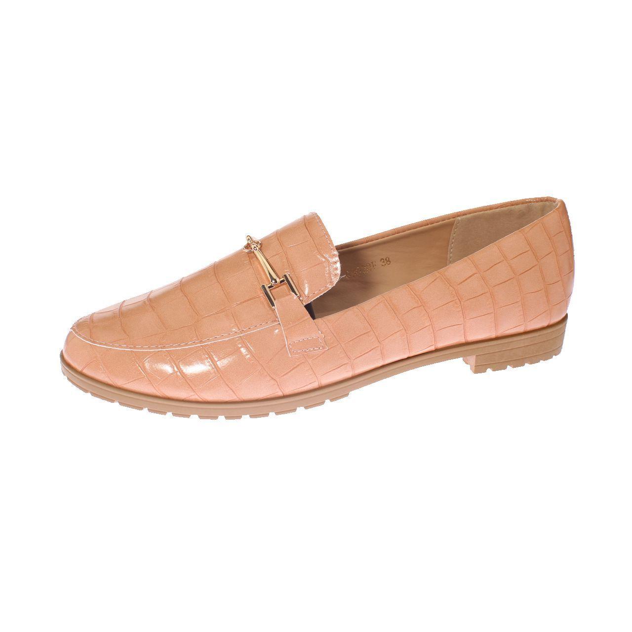Mocasín Rosado Vía Franca Mujer-0