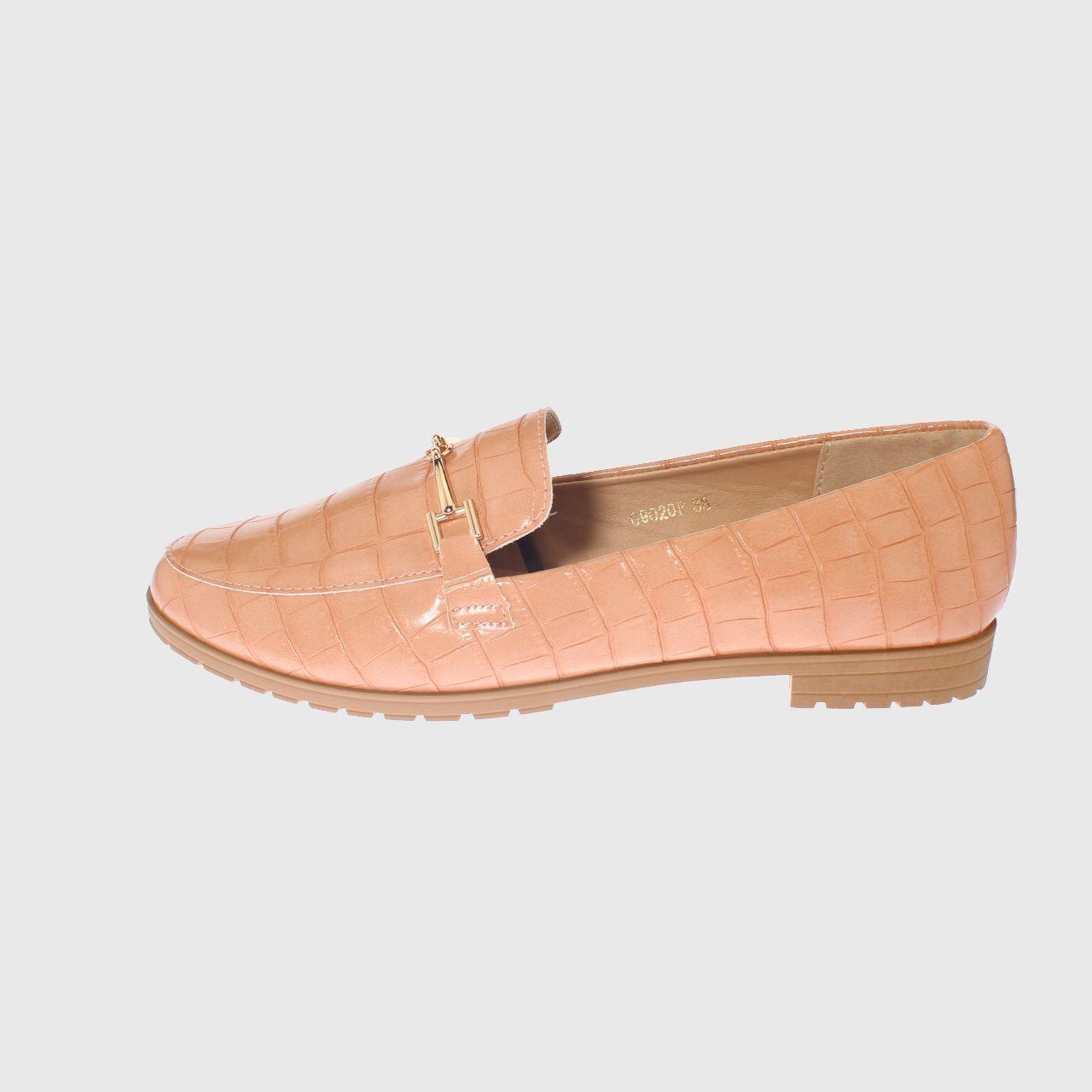 Mocasín Rosado Vía Franca Mujer-1