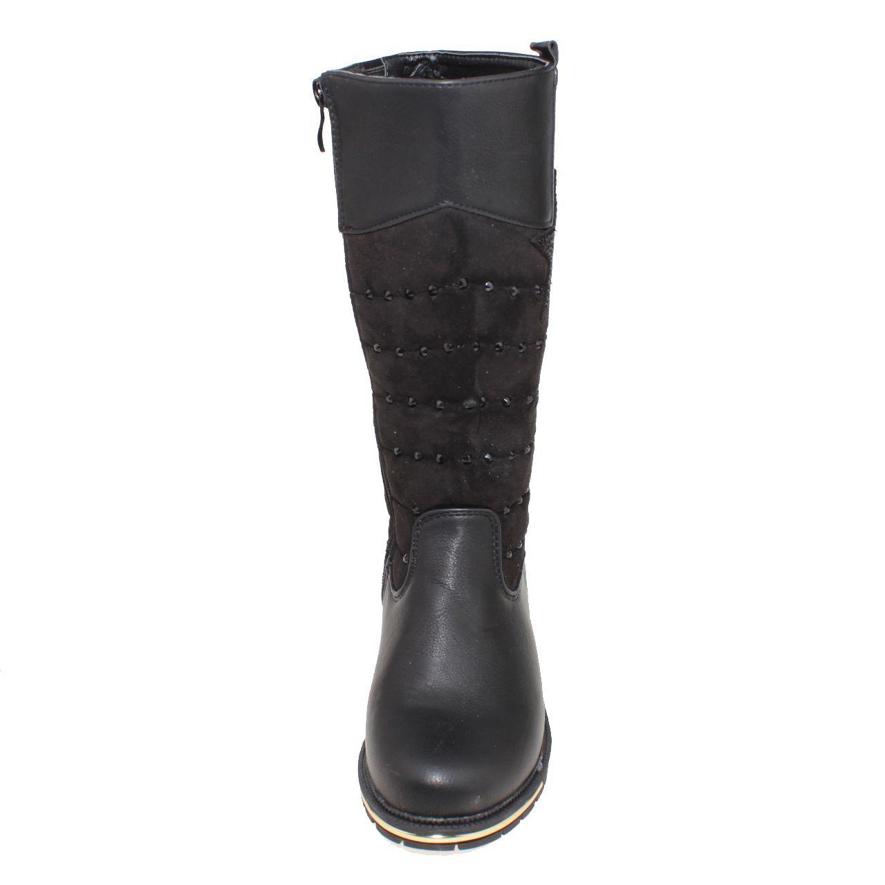 Bota Niña Negro Vía Franca Niña-3