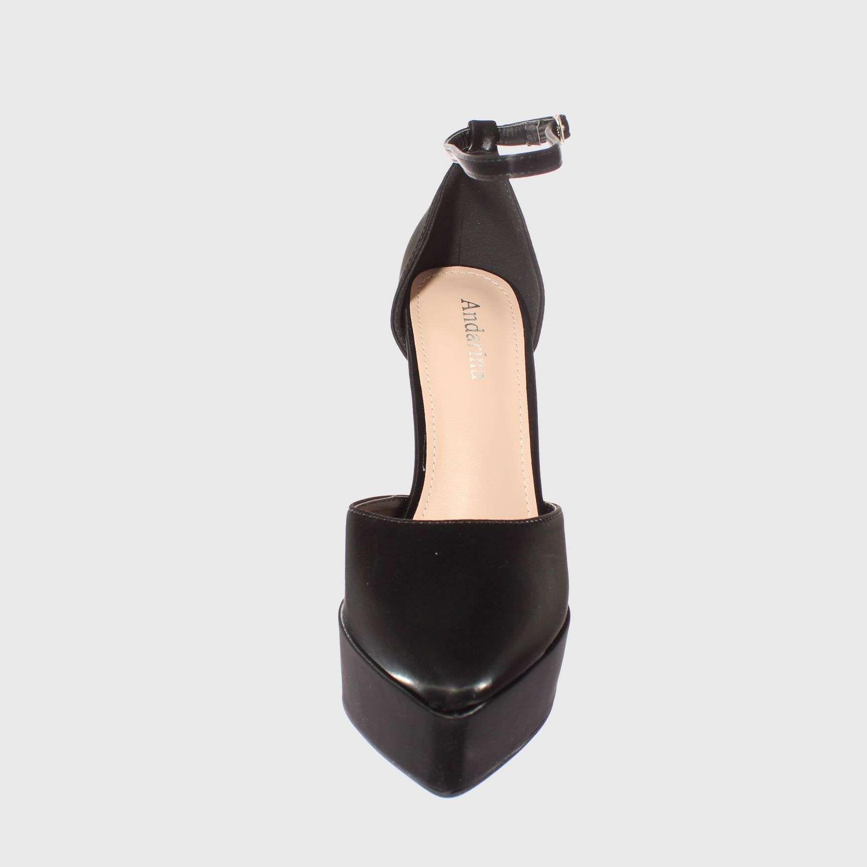 Zapato Negro Vía Franca Mujer-2
