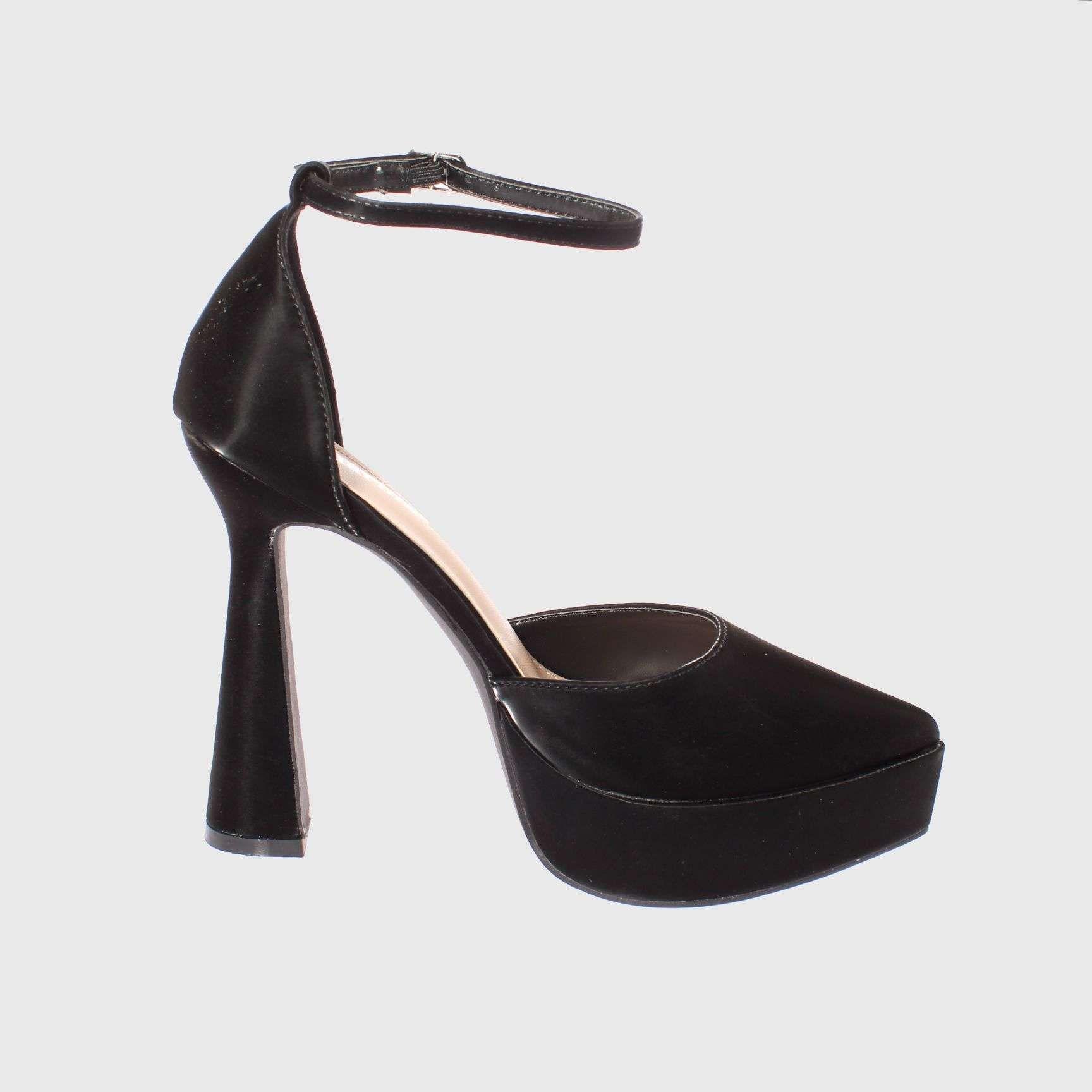 Zapato Negro Vía Franca Mujer-3