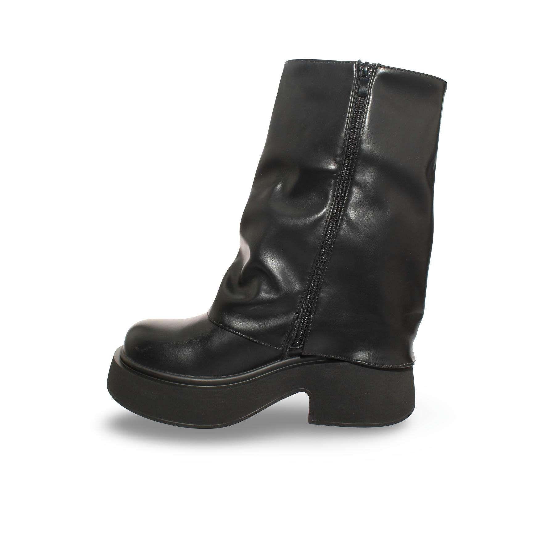 Bota Negro Vía Franca Mujer Art: 5PG5331-ABLACK-3