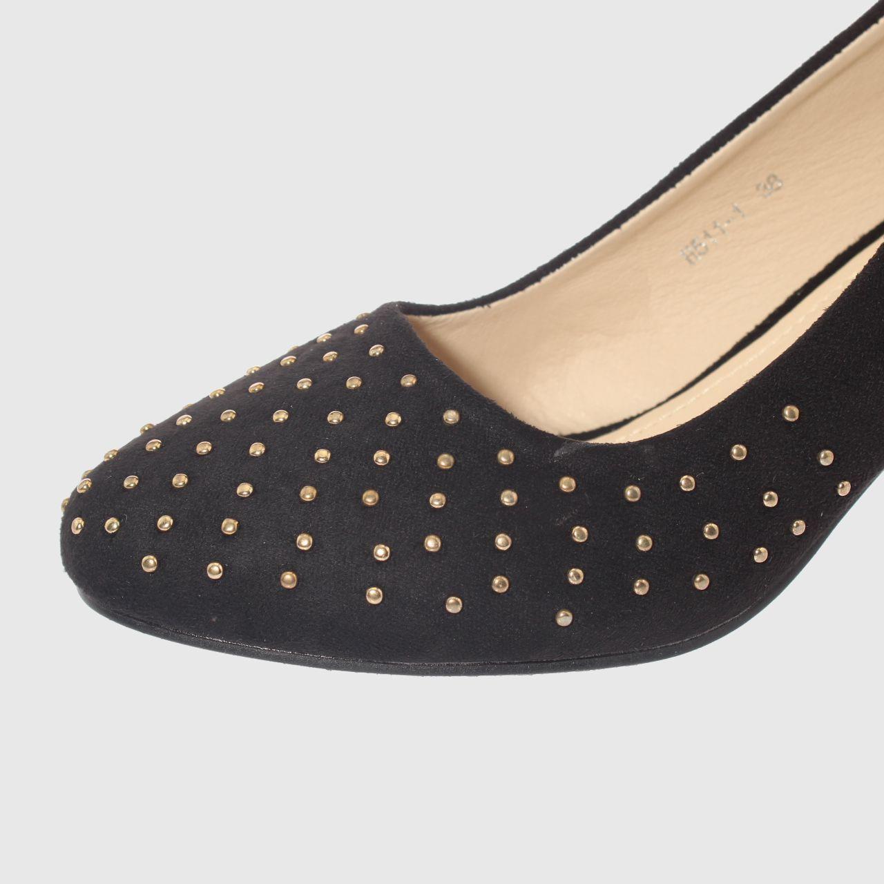 Zapato taco Negro Vía Franca Mujer-4