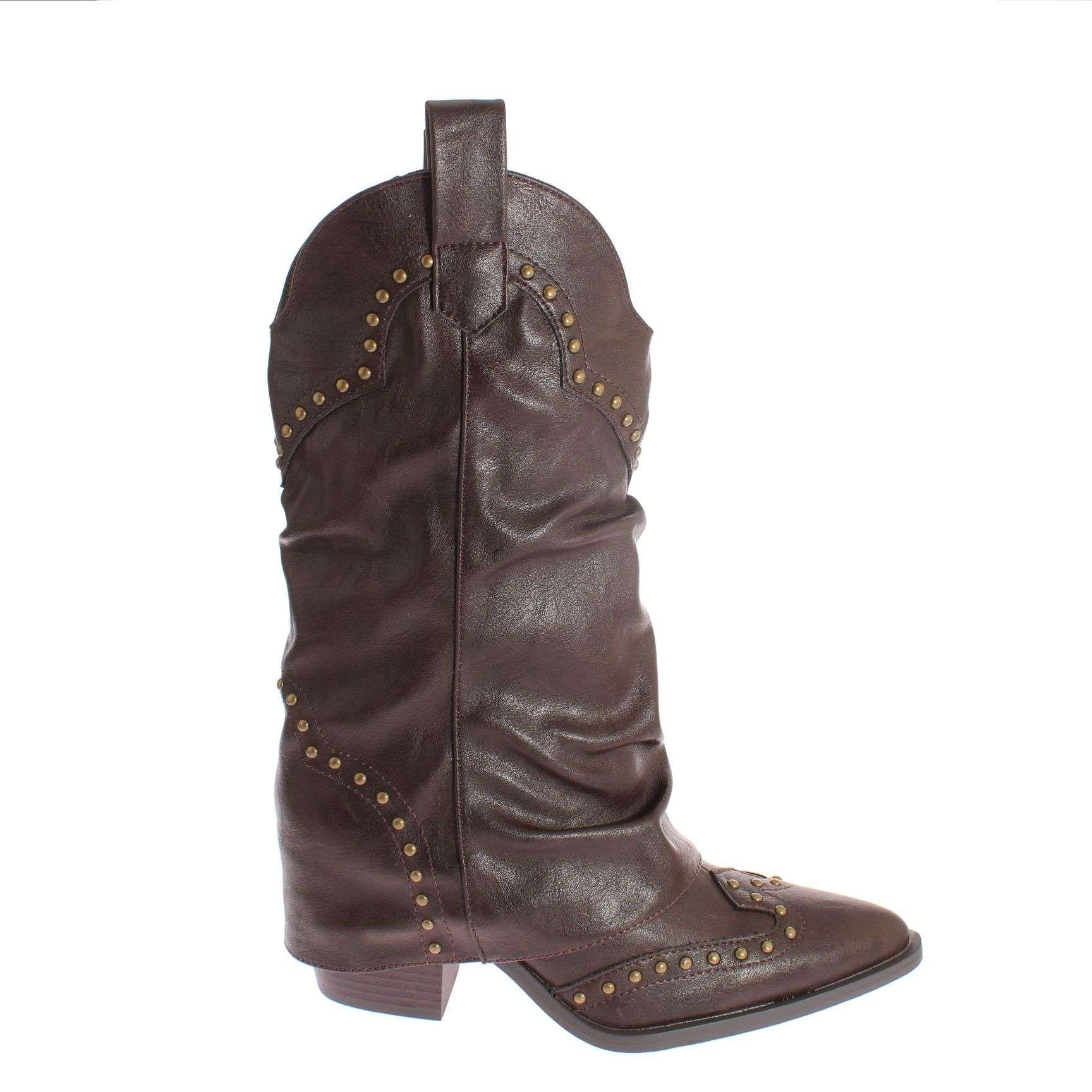 Bota Chocolate Vía Franca Mujer Art: 5XZN10393BCOFFEE-1