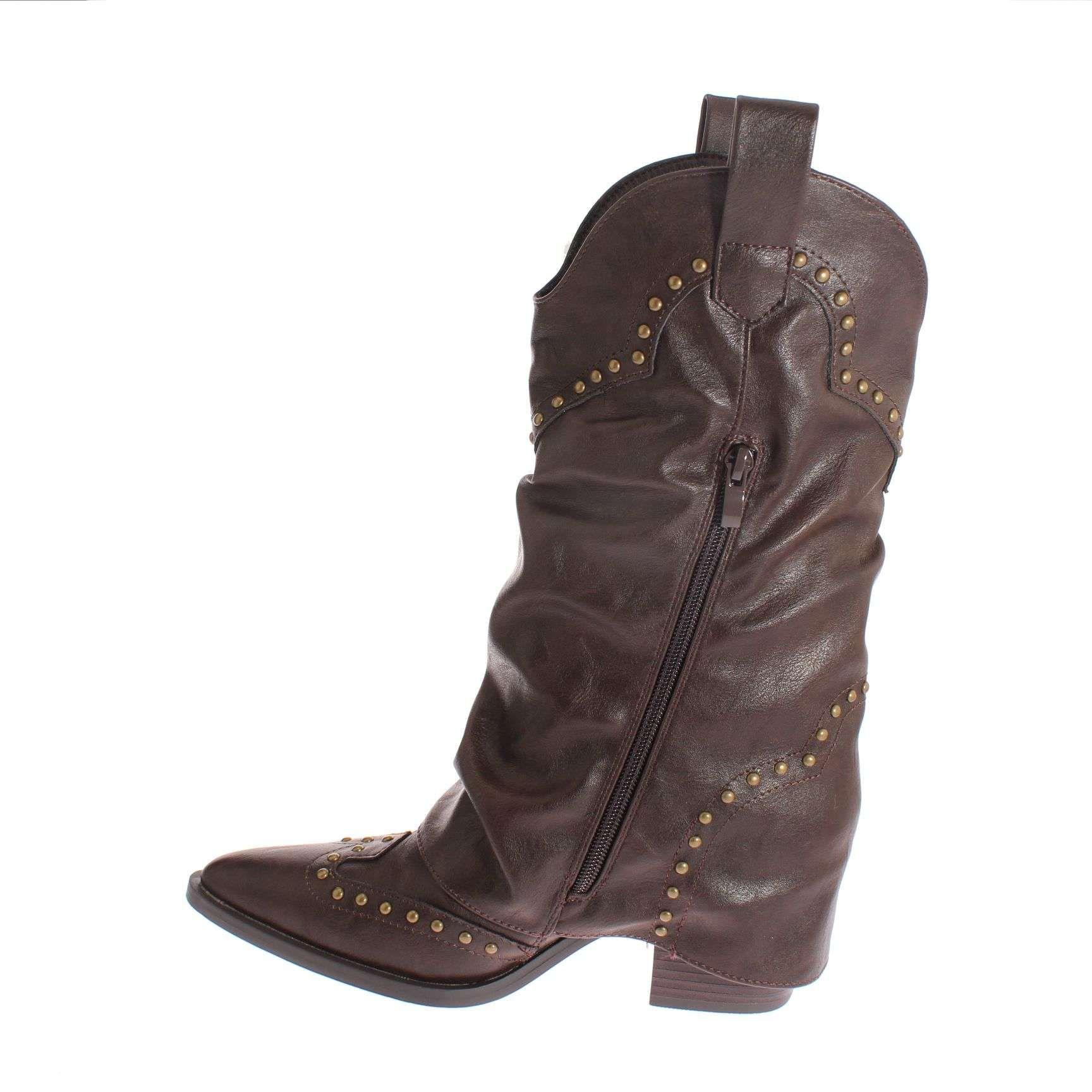 Bota Chocolate Vía Franca Mujer Art: 5XZN10393BCOFFEE-3