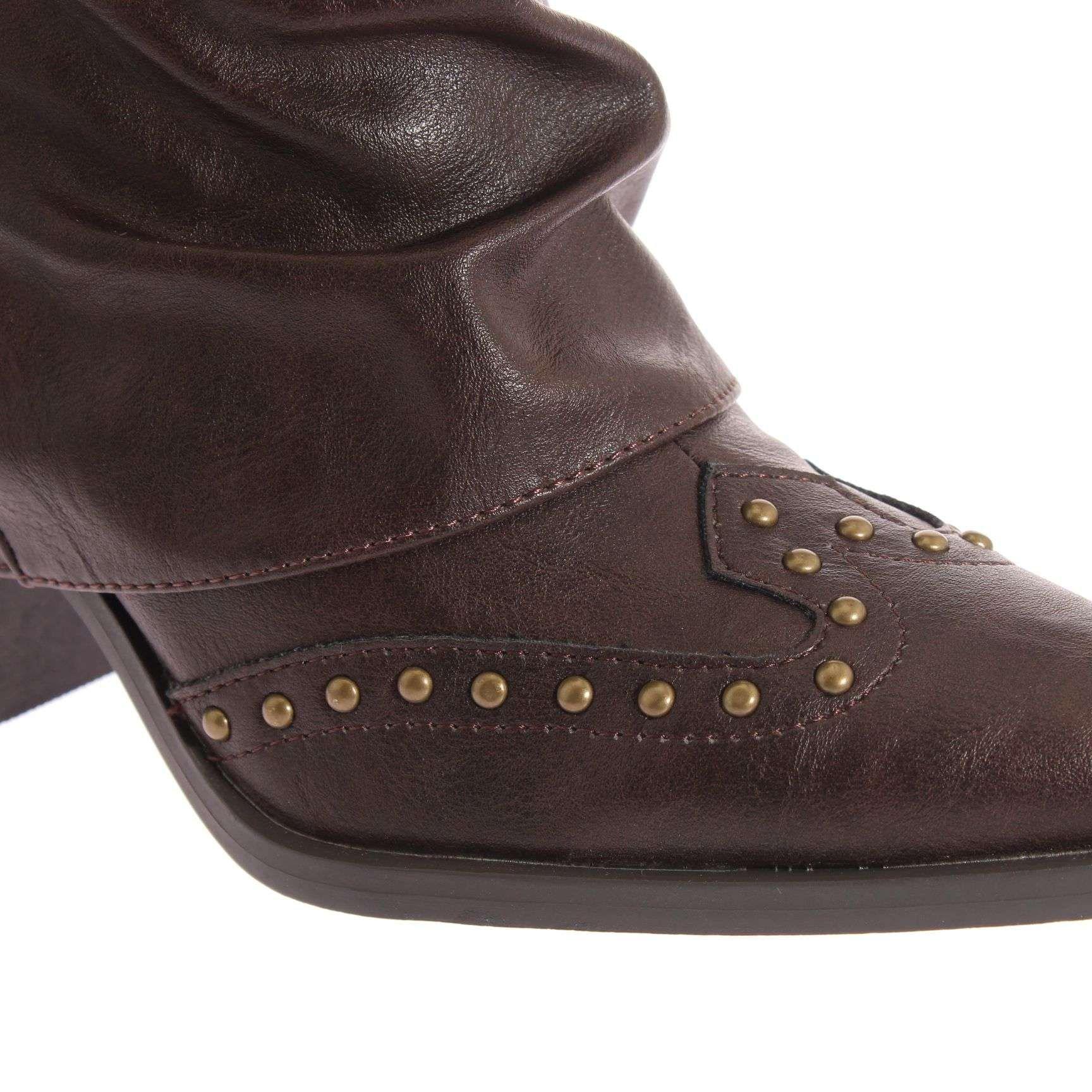 Bota Chocolate Vía Franca Mujer Art: 5XZN10393BCOFFEE-4