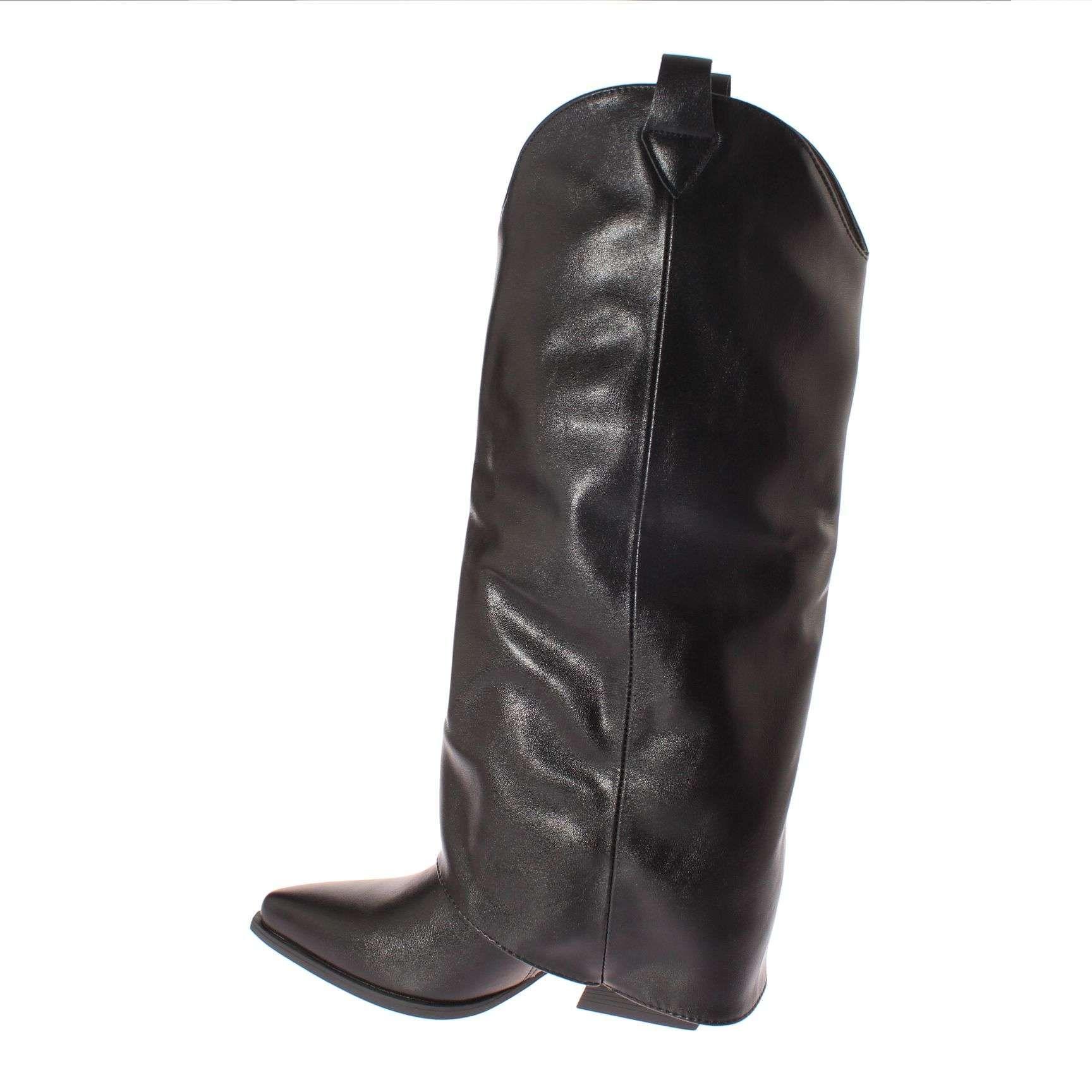 Bota Negro Vía Franca Mujer Art: 5Q21BLACK-3