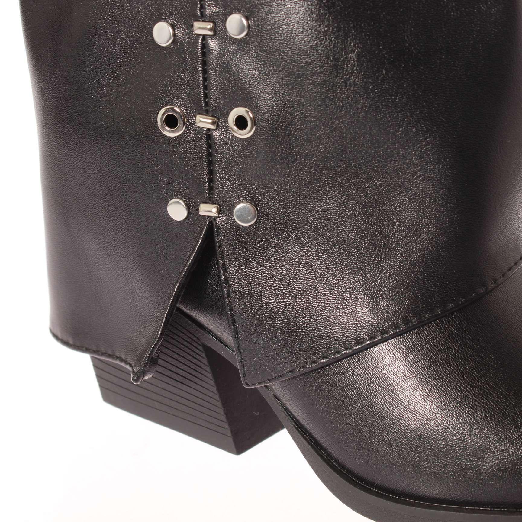 Bota Negro Vía Franca Mujer Art: 5Q21BLACK-4