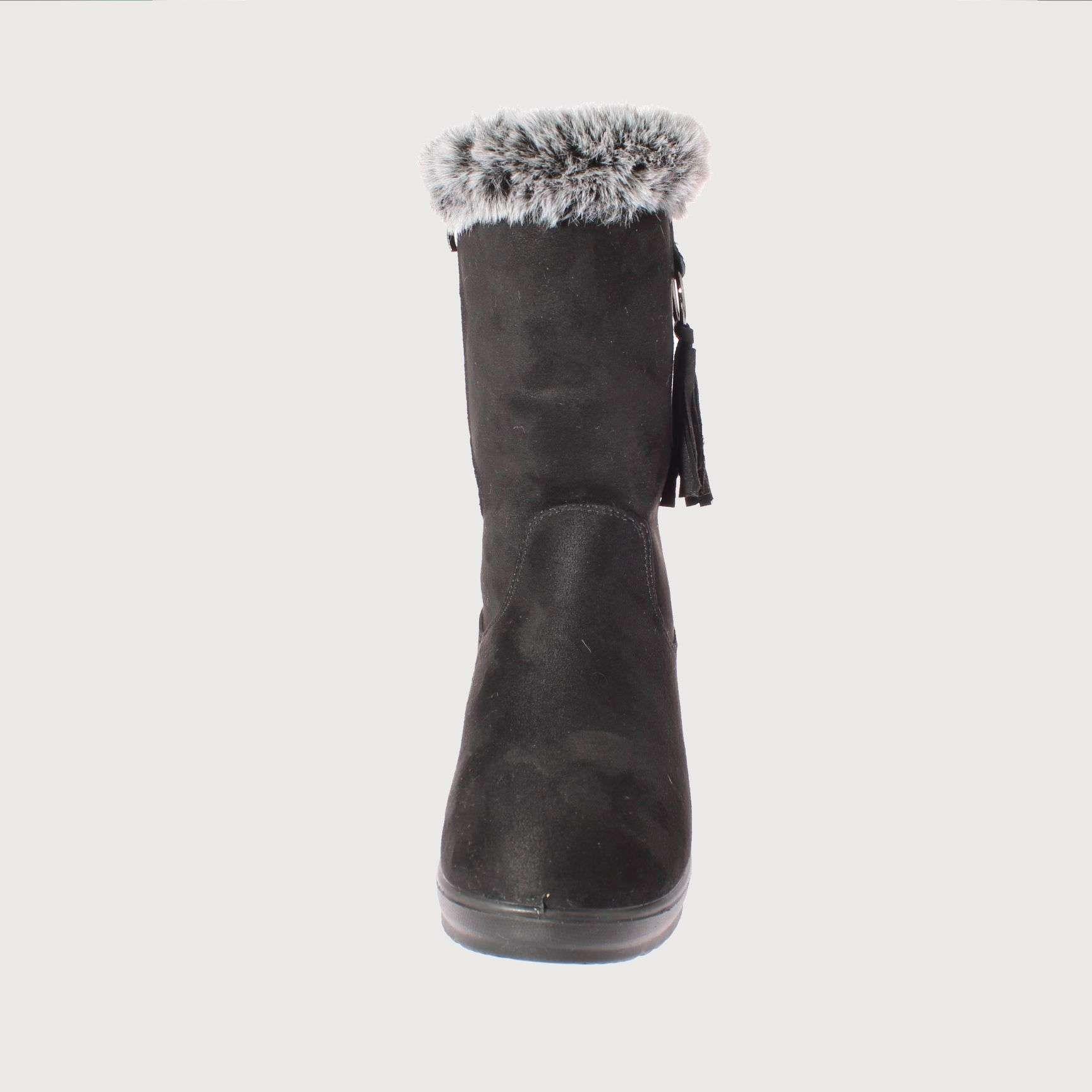 Bota Chiporro Negro Vía Franca Mujer Art: 5S302B177BLACK-2