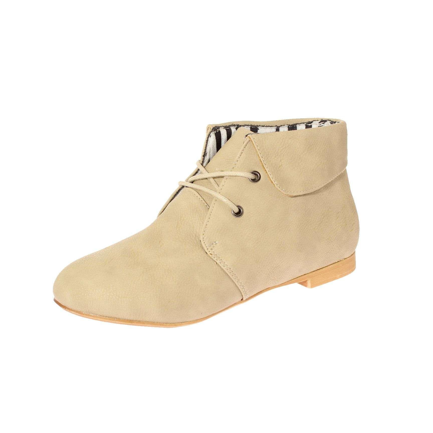 Botín Beige Vía Franca Mujer Art: 5RC13622BEIGE-0