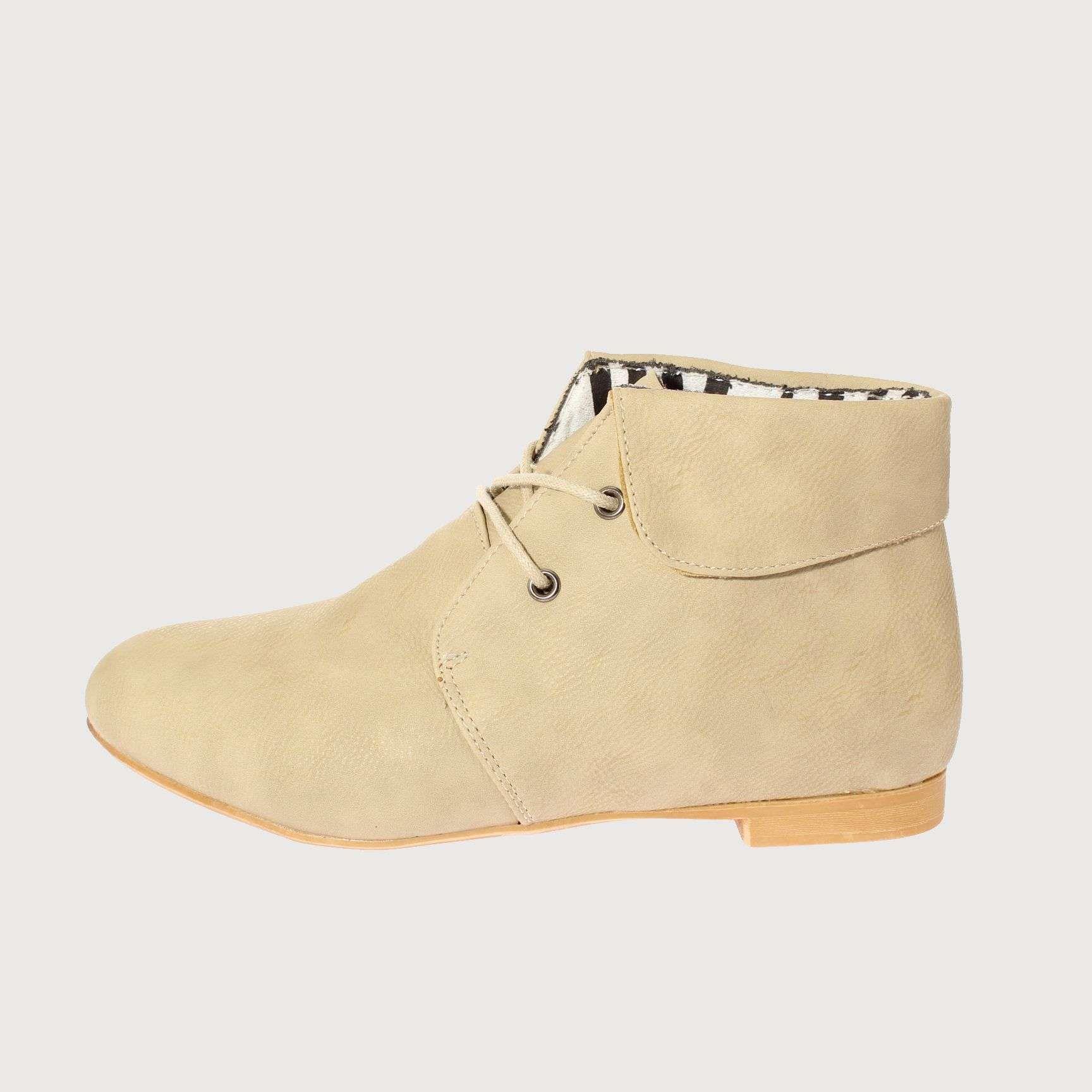 Botín Beige Vía Franca Mujer Art: 5RC13622BEIGE-1